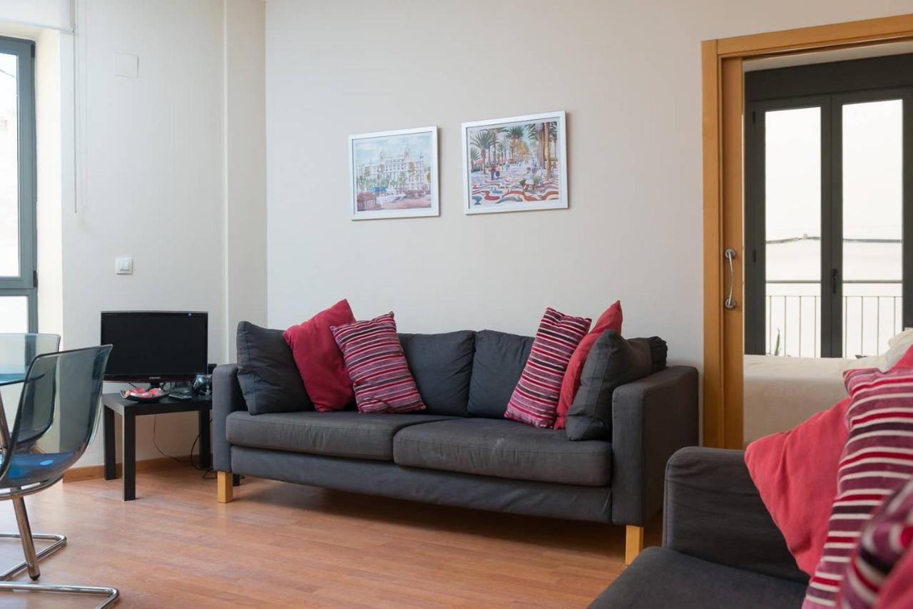 Alc - Modern 2 Bed Apartment In Historic Centre Alicante Extérieur photo